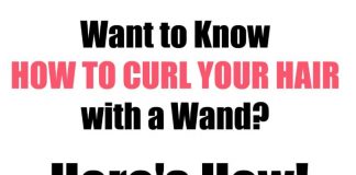 Are you looking for tips, tricks and visuals on how to curl your hair with a wand? Using this hair tool can be a little tricky at first, but with some know-how and the right curling wand, this will become your favorite way to style your hair.