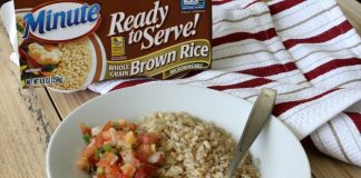 This easy rice bowl recipe is flavorful, filling and comes together in under 10 minutes. You can beat that!