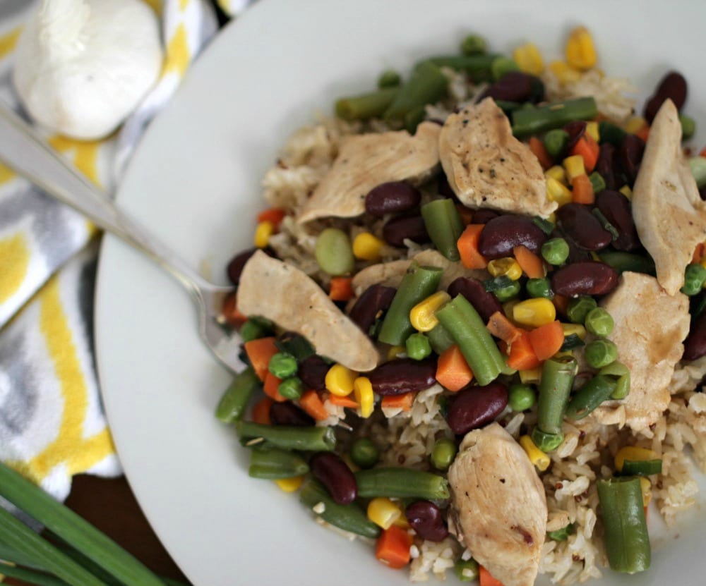 Quick & Healthy Dinner Idea: Chicken and Bean Skillet