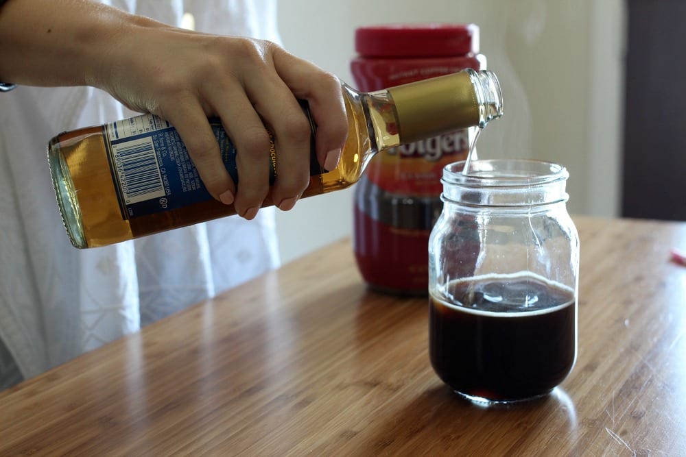 With just a few ingredients and a little time, you can whip up your own iced coffee at home for a fraction of the cost. Plus, add as little or as much ice as you want. (And no one gets sued...)