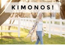 Kimono fashion - wear a kimono with jeans, over a swimsuit, over your favorite summer dress or with shorts and a tee. The style possibilities are endless!