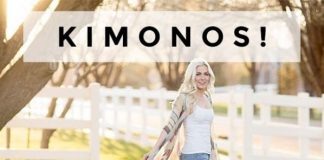 Kimono fashion - wear a kimono with jeans, over a swimsuit, over your favorite summer dress or with shorts and a tee. The style possibilities are endless!