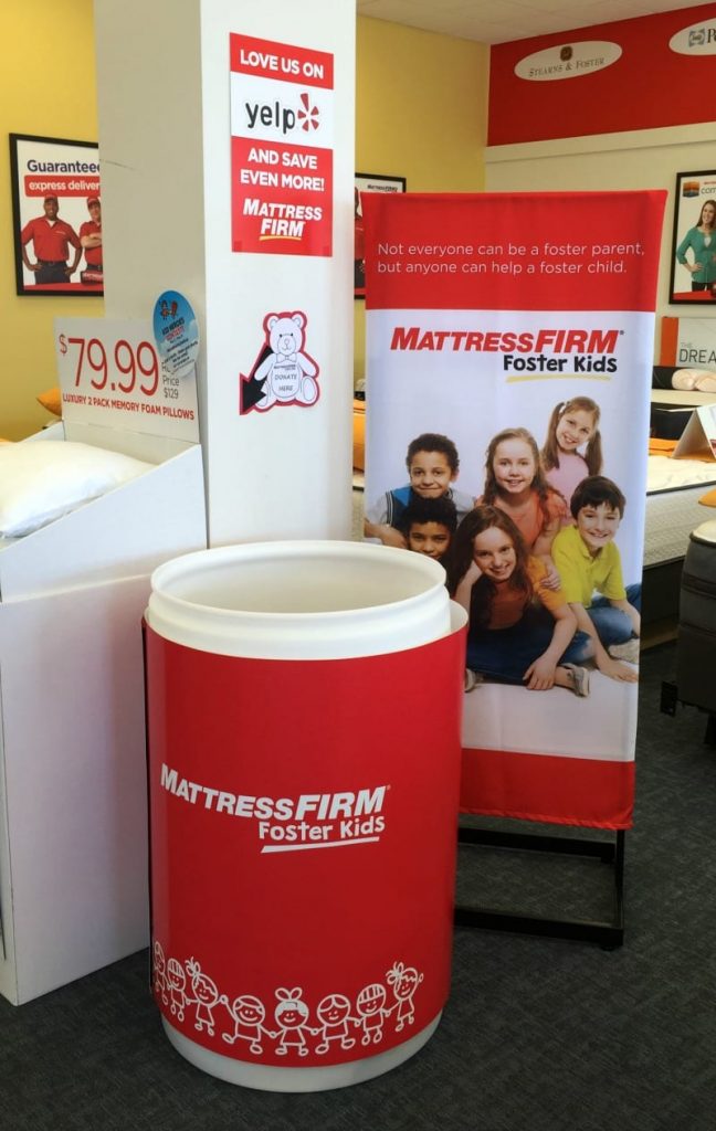 Mattress firm deals foster care discount