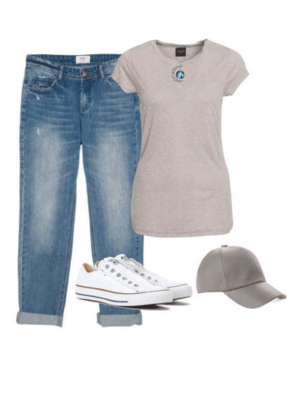 A white Converse outfit is both stylish and comfortable. You’ll be ready for traveling, running errands, taking the kids here, there and everywhere. Chuck Taylors will carry you through from spring to summer to fall. Check out all of the ones I put together for summer travel.