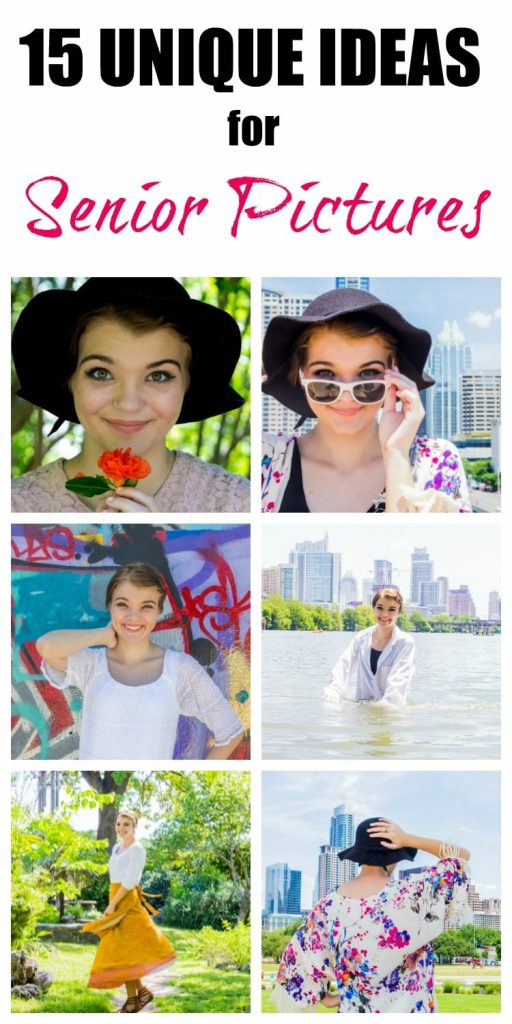 Are you looking for unique ideas for senior pictures? These 15 ideas for girls include fun poses, outfits and show you how to capture your subject's personality. These were all shot in Austin, Texas by Zac Franklin photography.