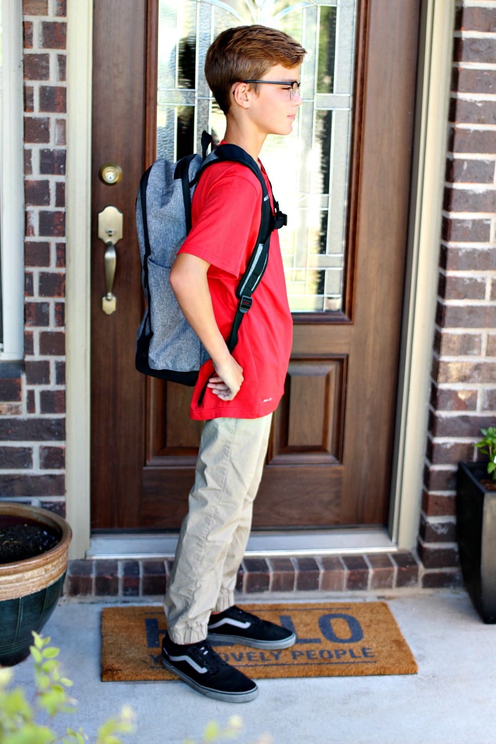 Boys back shop to school outfit