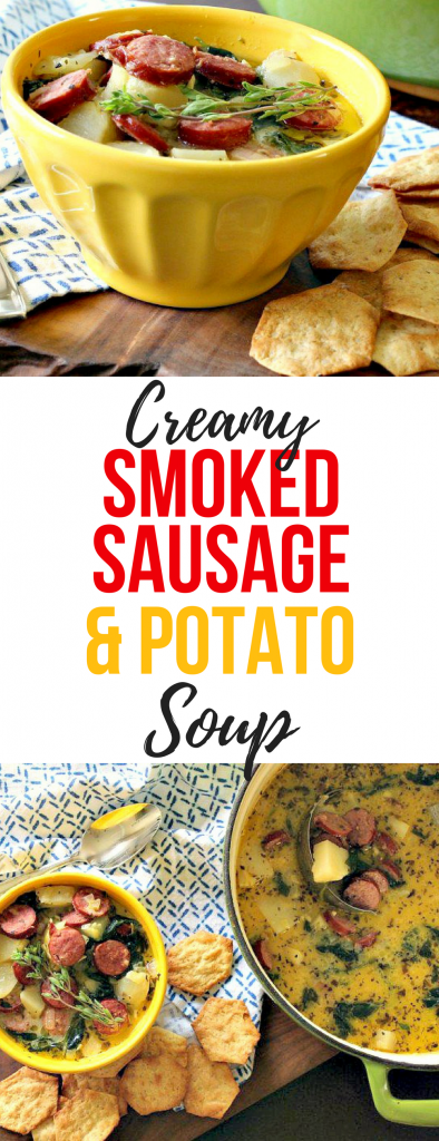 Creamy Smoked Sausage and Potato Soup