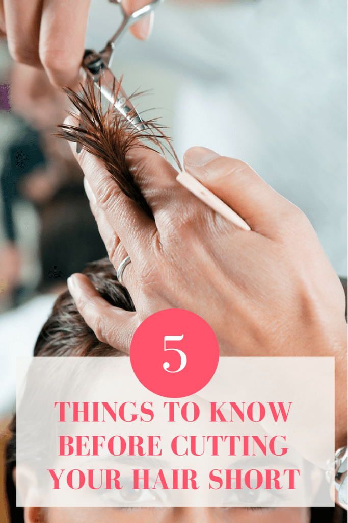 Are you thinking of cutting your hair short? These are really great things to think about if you're wanting to get your hair cut short! Hair does grow back, but going from long to short hair is a commitment.