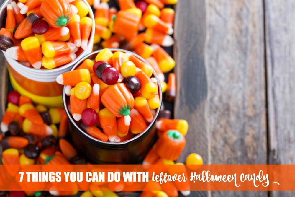 It’s that time of year again! You dress your kiddos up in princess or pirate or ghost costumes, search the neighborhood for all things sugary and sweet, and they come home with more candy than they could ever hope to eat. So instead of having tummy aches and sick kids, here’s a few things you can do with the leftover Halloween candy.