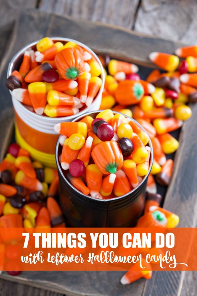 It’s that time of year again! You dress your kiddos up in princess or pirate or ghost costumes, search the neighborhood for all things sugary and sweet, and they come home with more candy than they could ever hope to eat. So instead of having tummy aches and sick kids, here’s a few things you can do with the leftover Halloween candy.