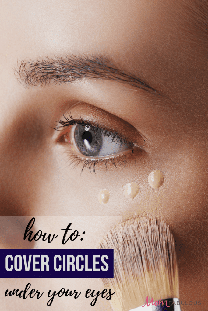 How to cover up dark under eye circles