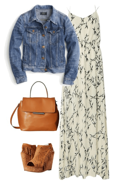 6 Denim Jacket Outfit Ideas for Spring - The denim jacket is a versatile piece to have in your wardrobe and can be worn from season to season.