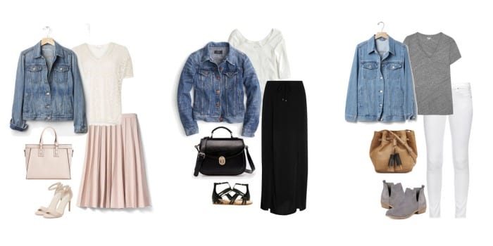 Denim jacket hot sale outfit ideas