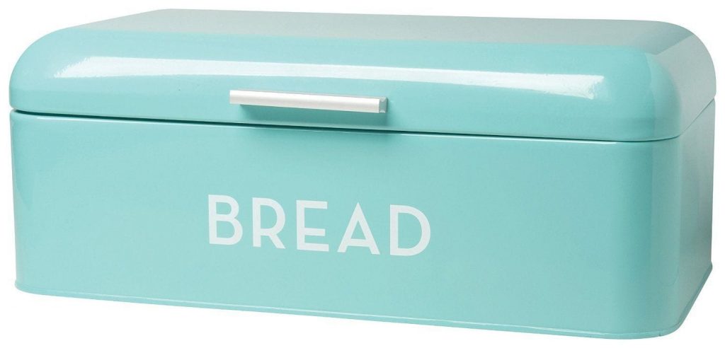 Retro Kitchen Accessories - Turquoise Blue bread bin