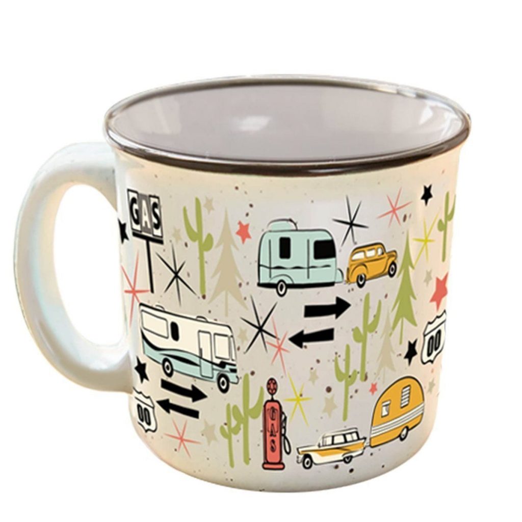 Retro Kitchen Accessories - Ceramic Mug