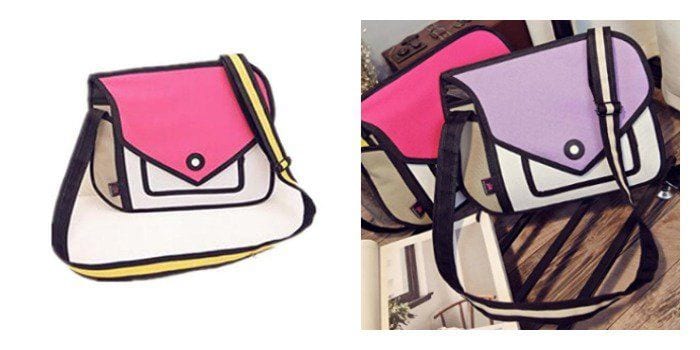 Quirky Gift Idea for Graduates These 2 D Bags Will Mess With Your