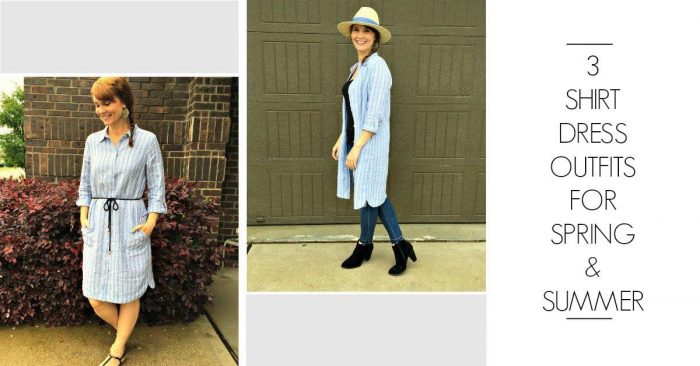 3 Shirt Dress Outfits for Spring & Summer | Mom Fabulous