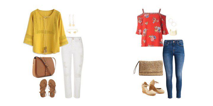 How To Dress Up A White T Shirt And Jeans Mom Fabulous 0504