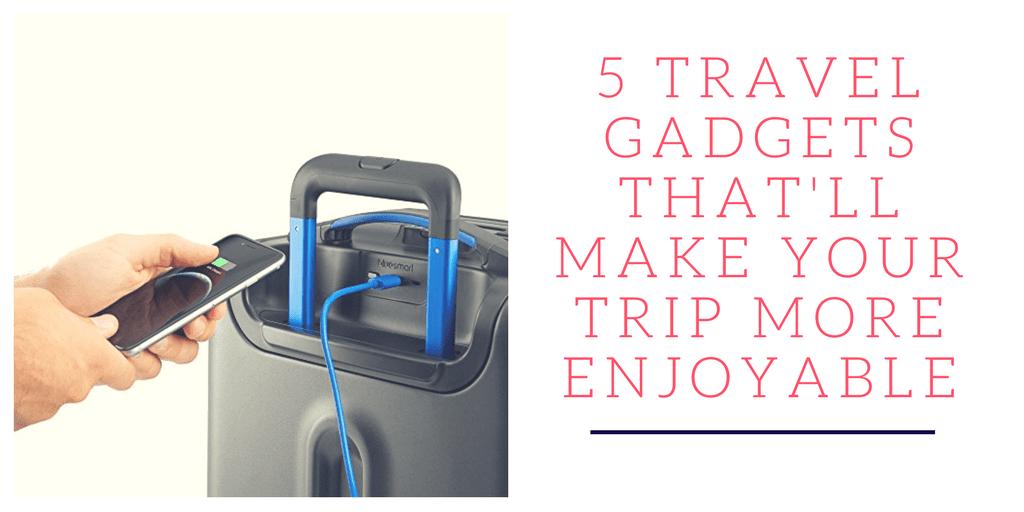 If you're traveling by air this summer, these 5 travel gadgets will help you travel in style and comfort.