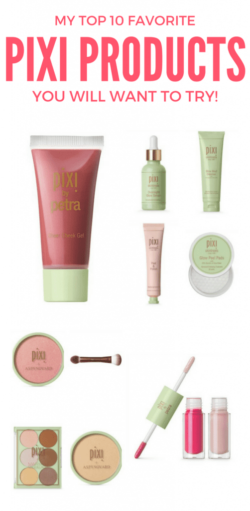 Have you tried any Pixi Products yet? If not, you're missing out! From their makeup to their skin care, I am in love with it all. The skin care makes my skin glow and the makeup enhances the glow. Here are my top 10 most favorite Pixi products I think you'll want to try.