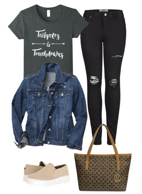 cute football game day outfits