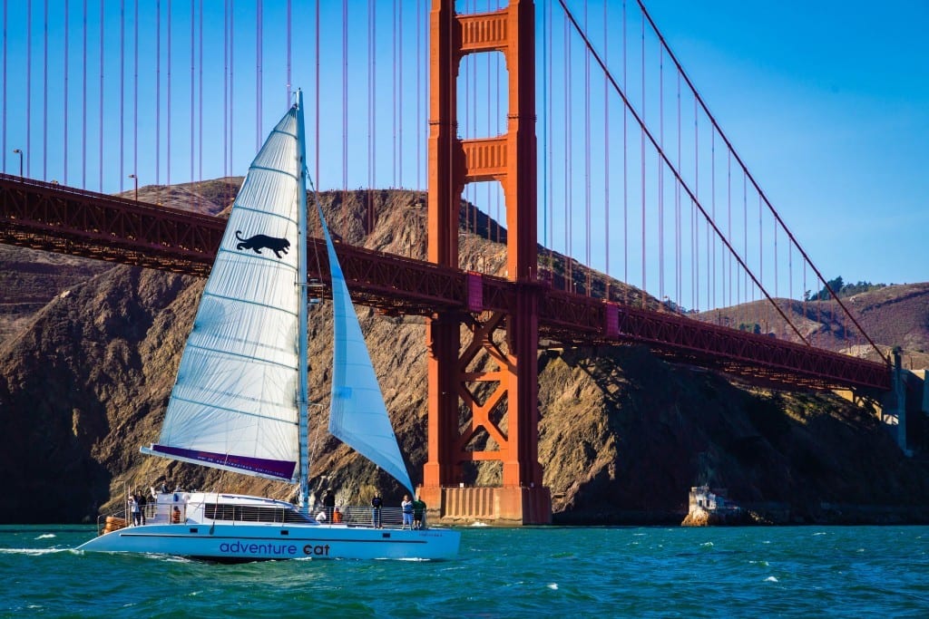 What do you do when you have a day to spend in San Francisco? You go sailing of course! We went sailing San Francisco with Adventure Cat Sailing Charters and have deemed this a must do activity.