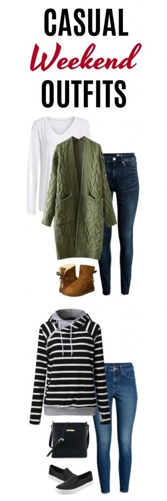 Casual weekend outfits: outfit ideas for women