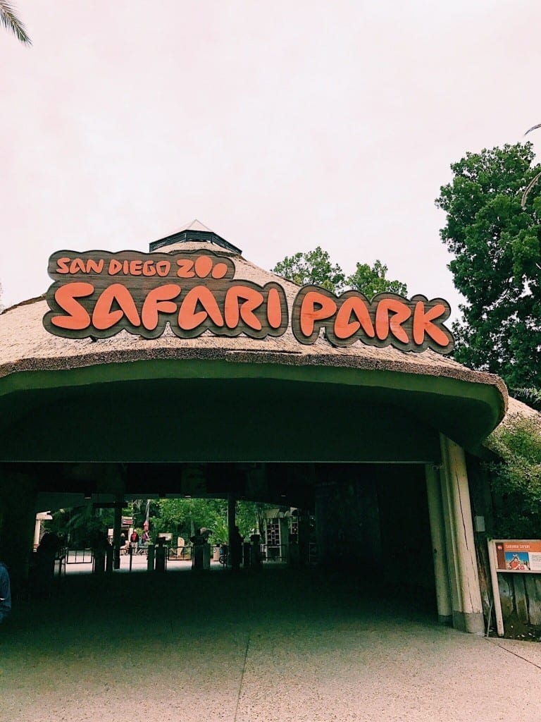 The entrance of the San Diego Zoo Safari Park