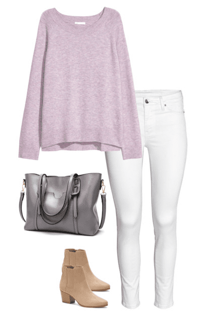 Purple Jeans Outfits For Women (15 ideas & outfits)