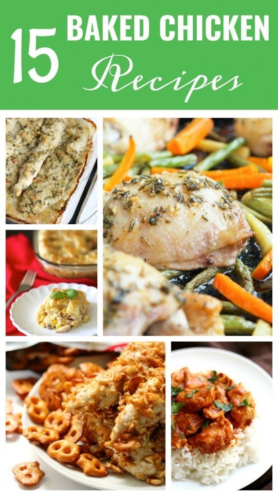 15 Baked Chicken Recipes