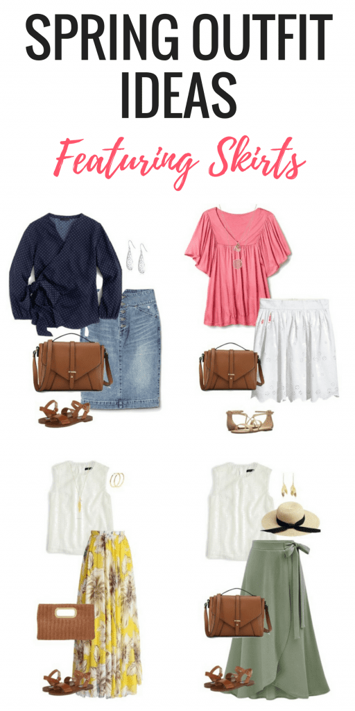Spring Skirt Outfit Ideas