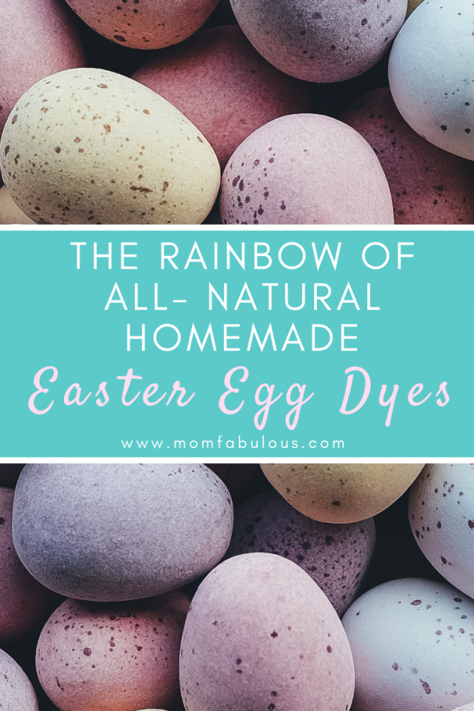 Natural Homemade Easter Egg Dyes With Food Colorings