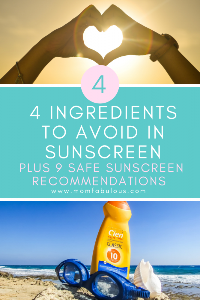 Sunscreen ingredients store to avoid