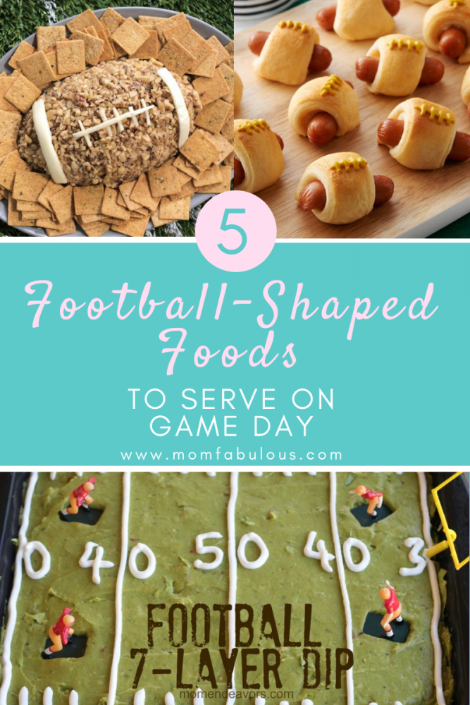 5 Football-Shaped Foods To Serve On Game Day