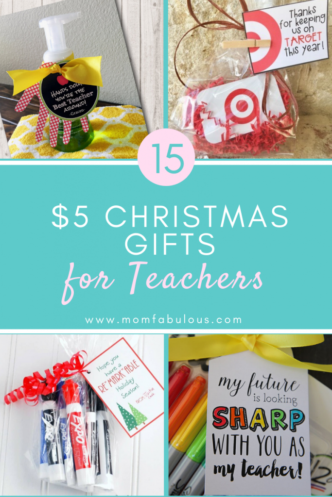 15 $5 Christmas Gifts for Teachers