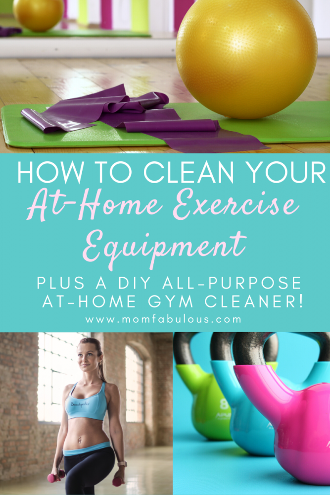 DIY Exercise Mat Spray - Clean Mama