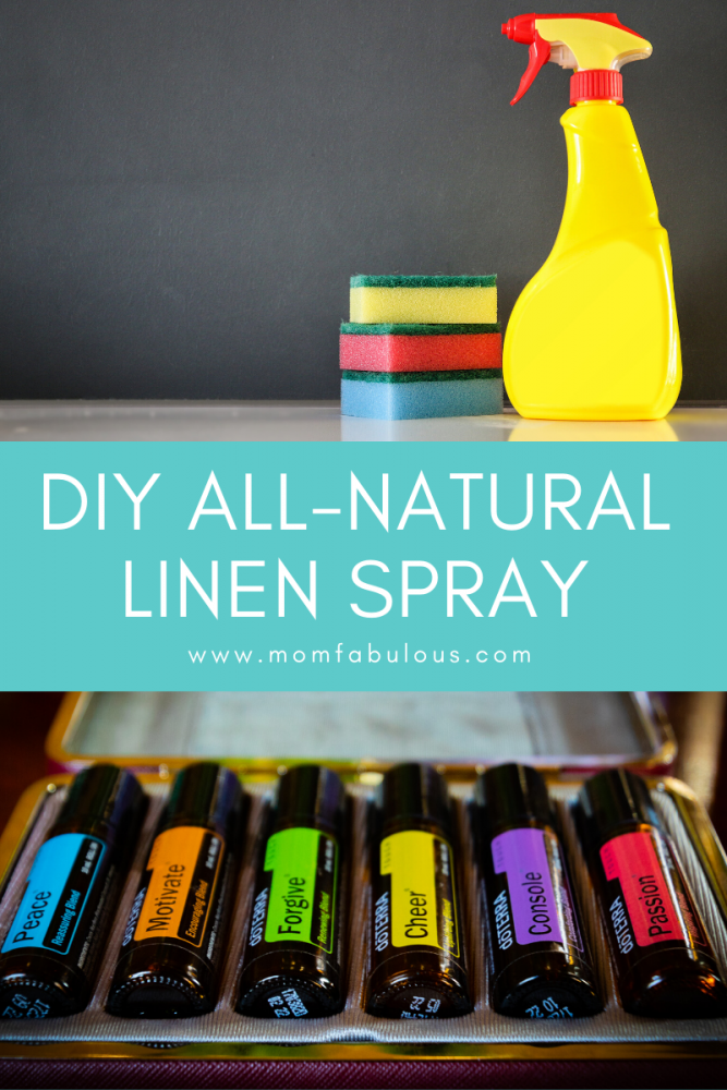 DIY Linen Spray For Naturally Fresher Home